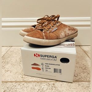 Velvet Superga Mule Sneaker